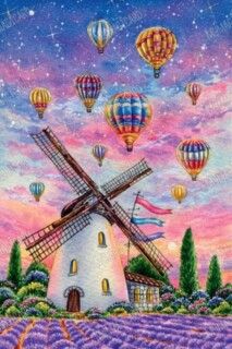 Balloons and a Windmill