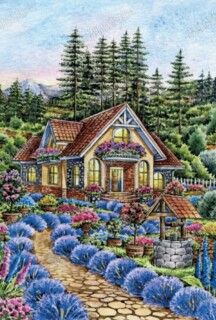 Flower house